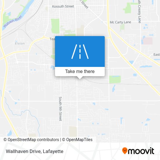 Mapa de Wallhaven Drive