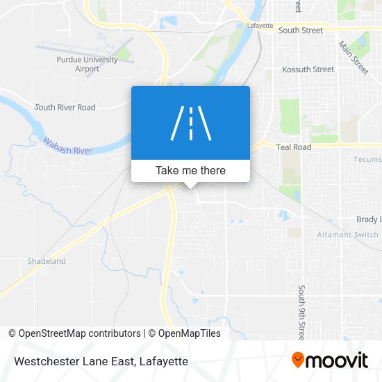 Mapa de Westchester Lane East
