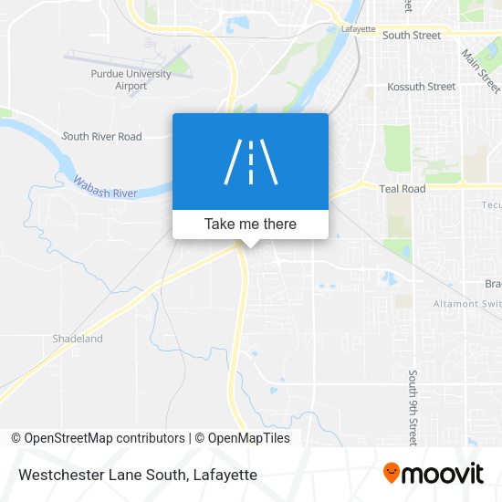 Mapa de Westchester Lane South