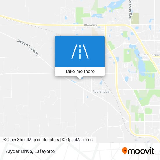 Mapa de Alydar Drive