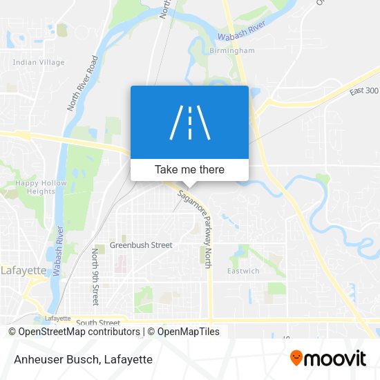 Mapa de Anheuser Busch