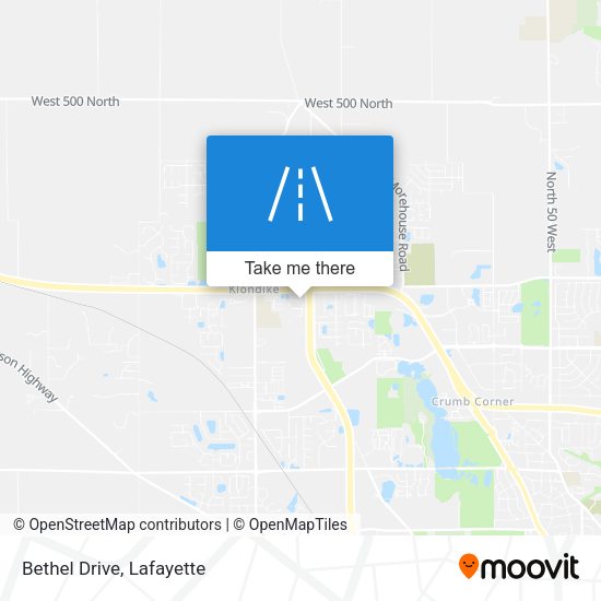 Mapa de Bethel Drive