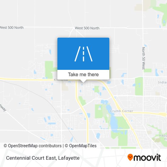 Mapa de Centennial Court East