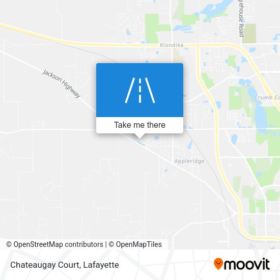 Chateaugay Court map