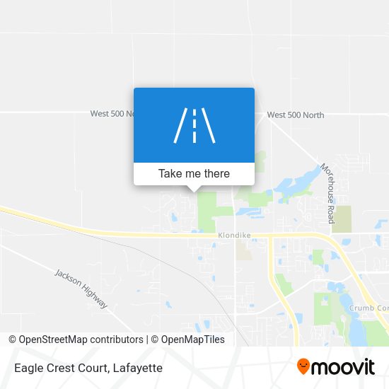 Eagle Crest Court map