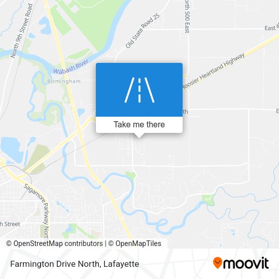 Farmington Drive North map