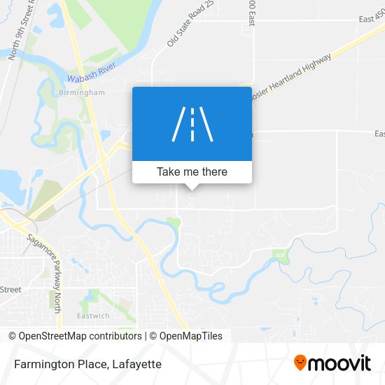 Farmington Place map