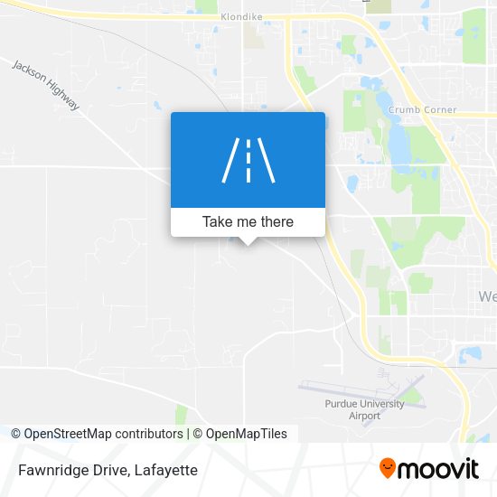 Mapa de Fawnridge Drive
