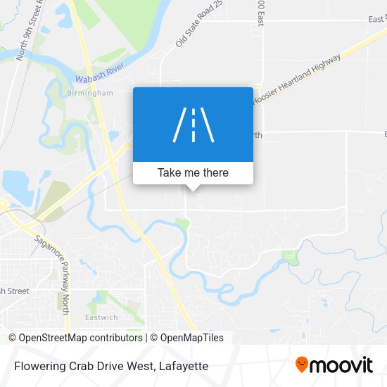 Mapa de Flowering Crab Drive West
