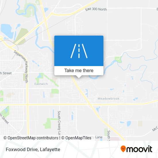 Mapa de Foxwood Drive