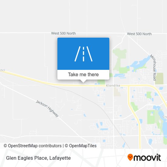 Mapa de Glen Eagles Place