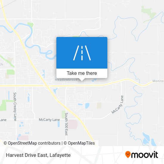 Mapa de Harvest Drive East