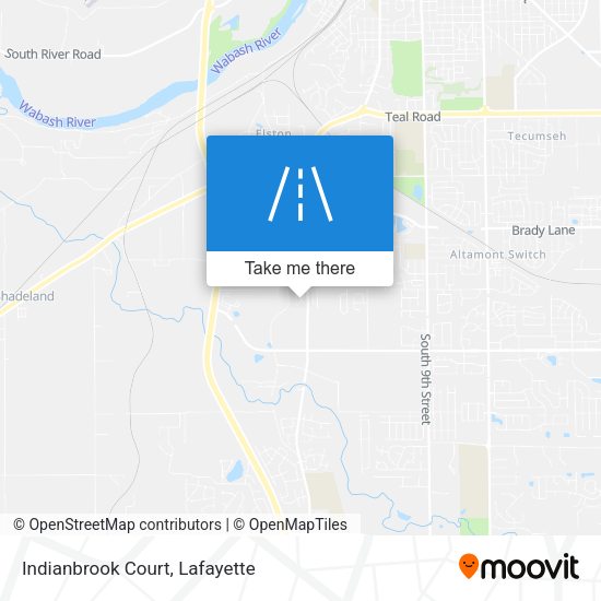 Indianbrook Court map