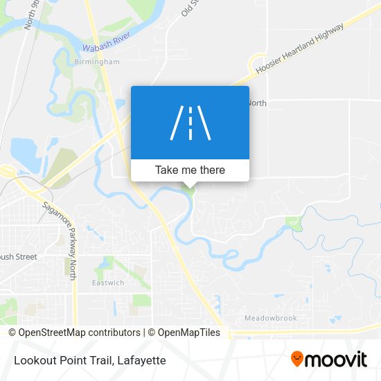 Lookout Point Trail map