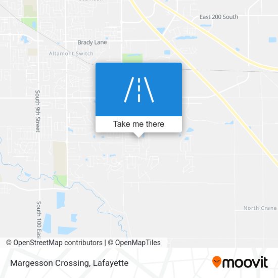 Mapa de Margesson Crossing