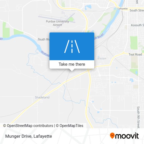 Mapa de Munger Drive