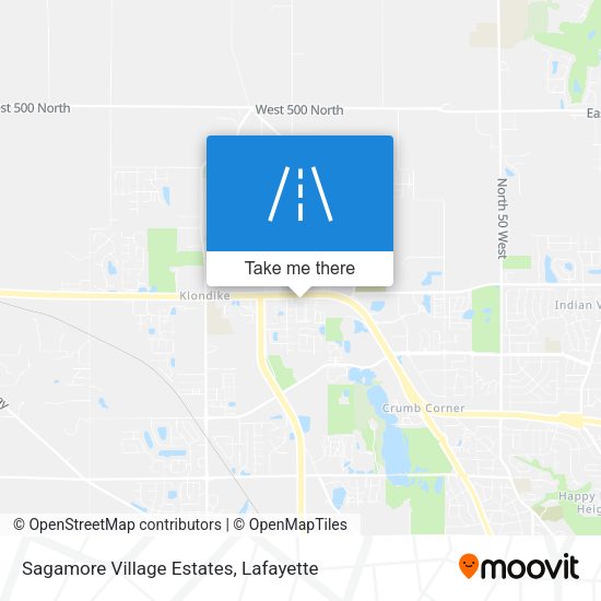 Mapa de Sagamore Village Estates