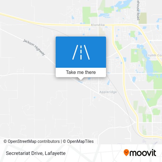 Mapa de Secretariat Drive