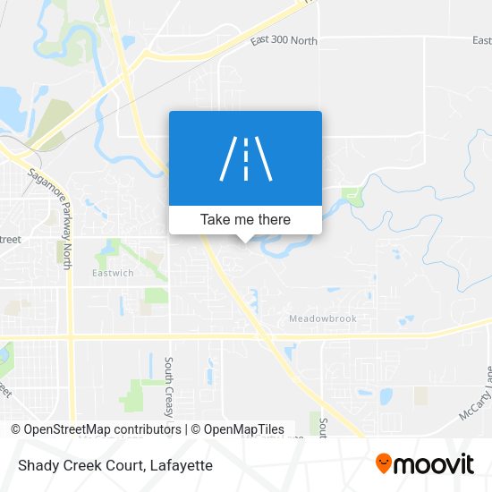 Shady Creek Court map