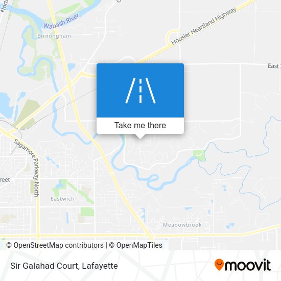 Mapa de Sir Galahad Court