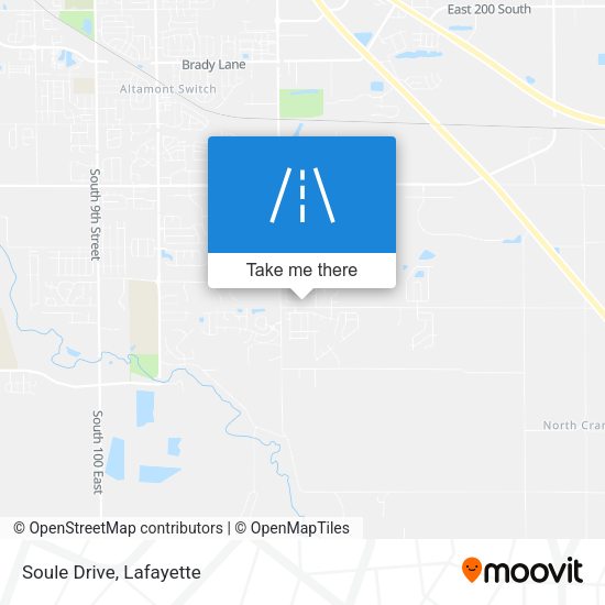 Mapa de Soule Drive