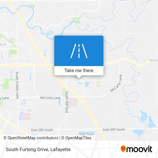 South Furlong Drive map