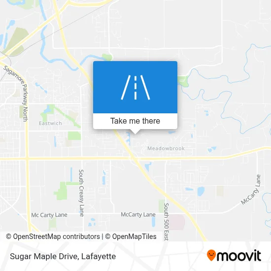 Sugar Maple Drive map