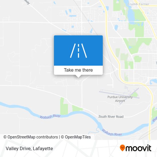 Mapa de Valley Drive