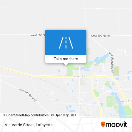 Mapa de Via Verde Street