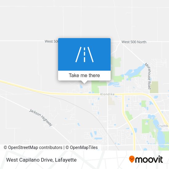 Mapa de West Capilano Drive