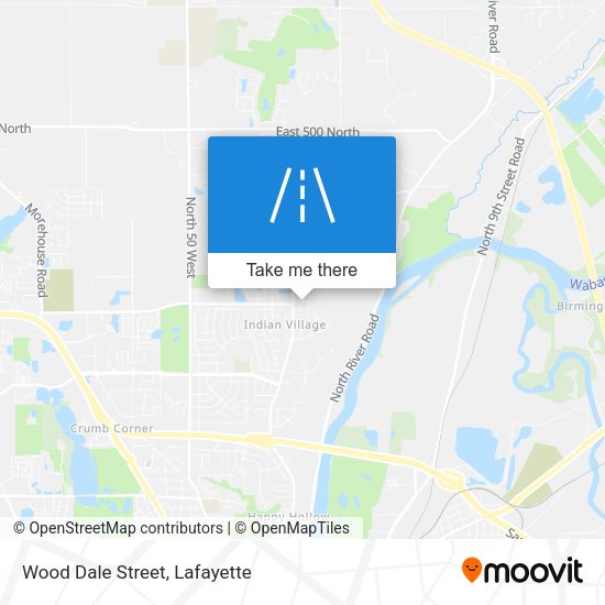 Wood Dale Street map