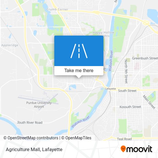 Mapa de Agriculture Mall