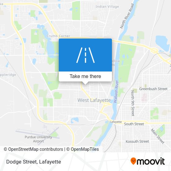 Dodge Street map