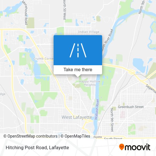 Mapa de Hitching Post Road