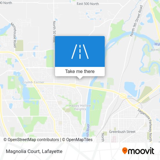 Mapa de Magnolia Court