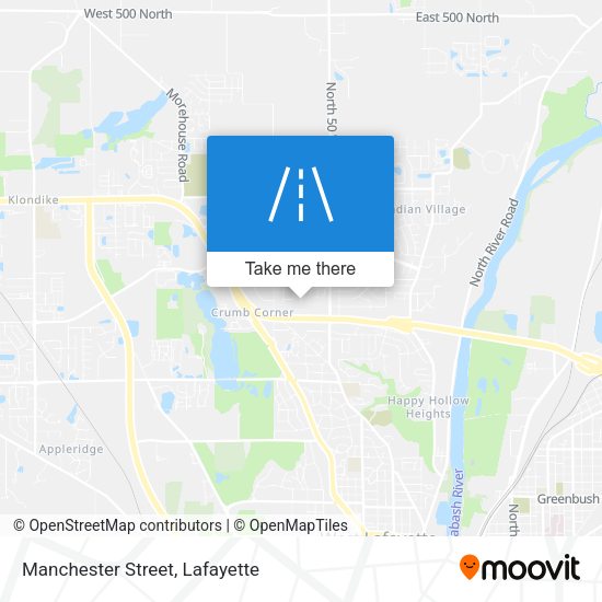 Manchester Street map