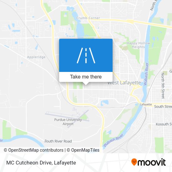 MC Cutcheon Drive map