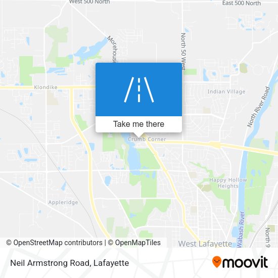 Mapa de Neil Armstrong Road