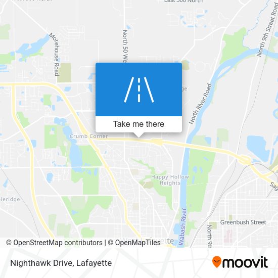 Mapa de Nighthawk Drive