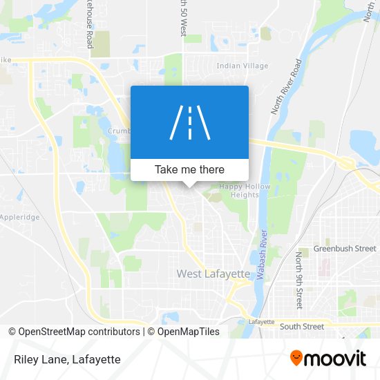 Mapa de Riley Lane