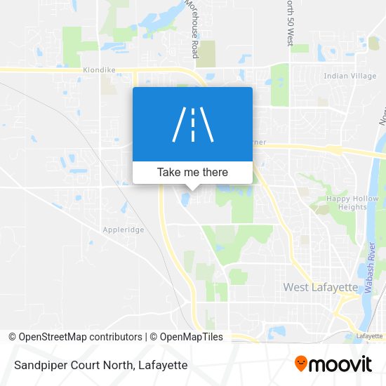 Mapa de Sandpiper Court North