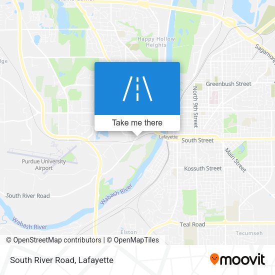 South River Road map