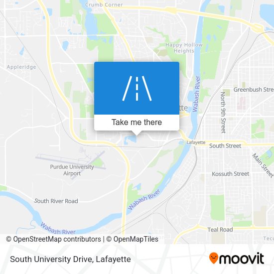 South University Drive map