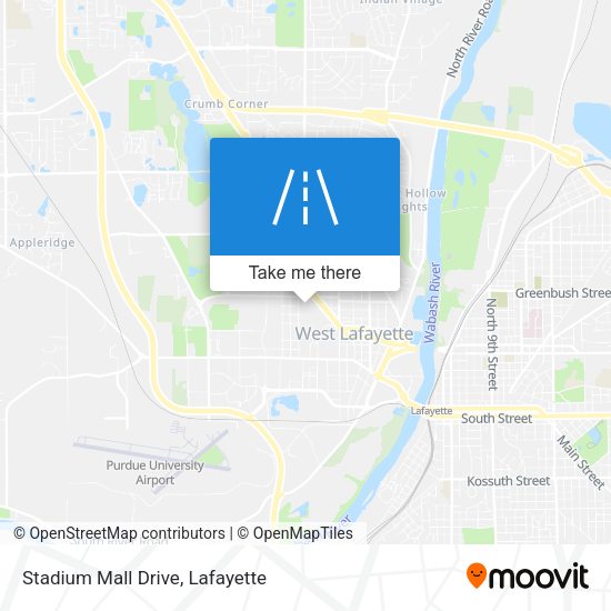 Mapa de Stadium Mall Drive