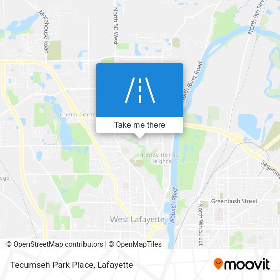 Mapa de Tecumseh Park Place