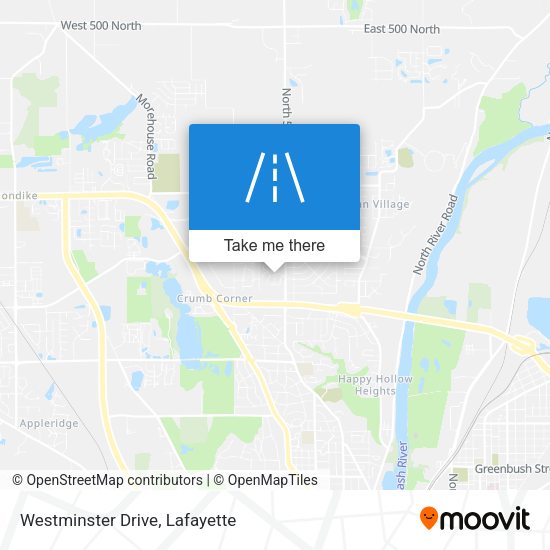Mapa de Westminster Drive