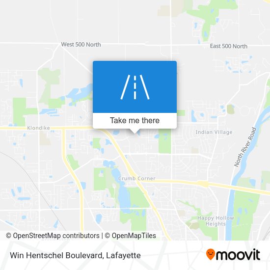 Win Hentschel Boulevard map