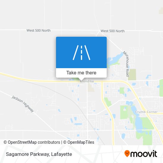 Mapa de Sagamore Parkway