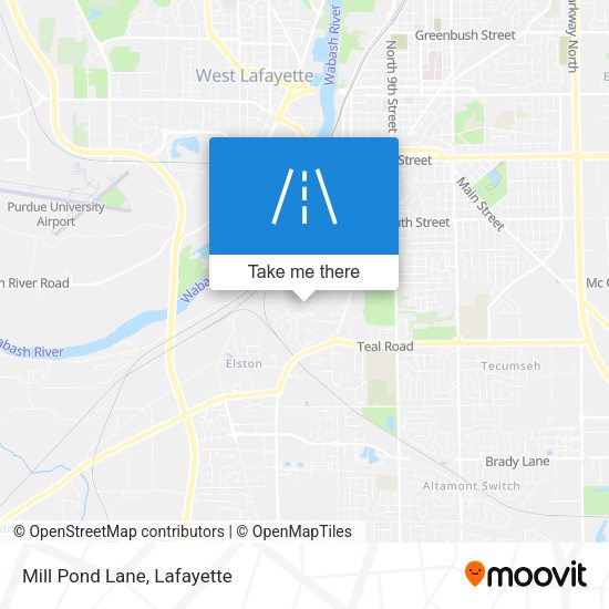 Mapa de Mill Pond Lane