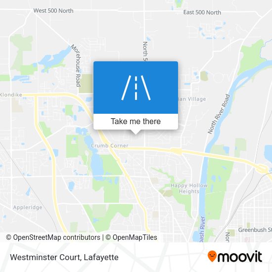 Mapa de Westminster Court